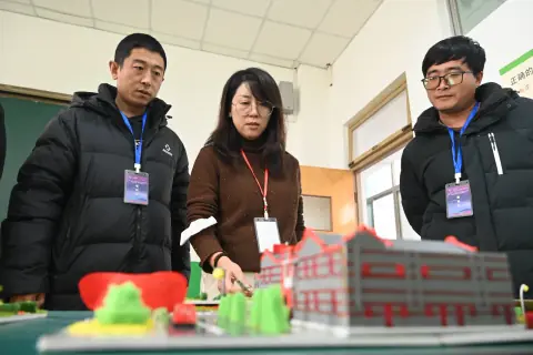 2025 年赛事建筑模型特写